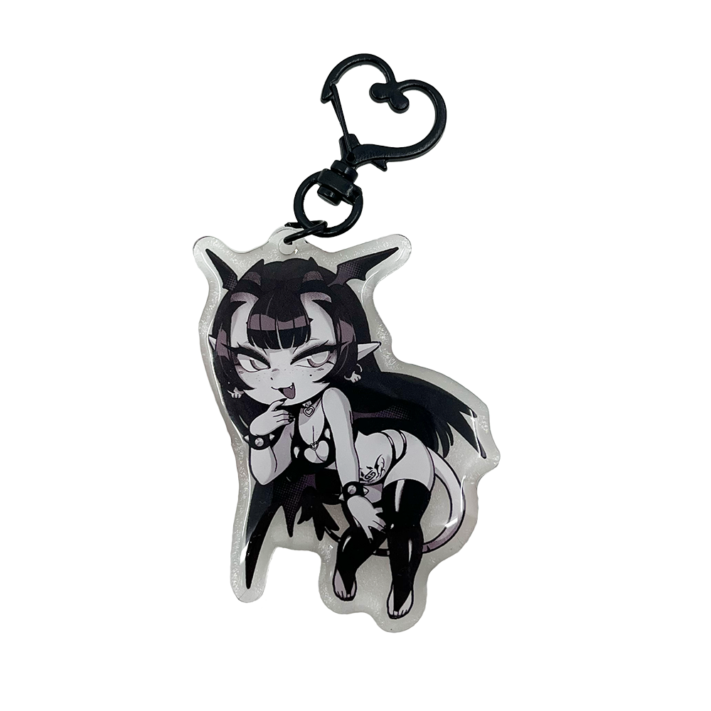 Merunyaa Double-Sided Acrylic Keychain - Gamer Supps