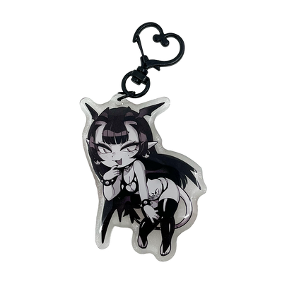 Merunyaa Double-Sided Acrylic Keychain - Gamer Supps