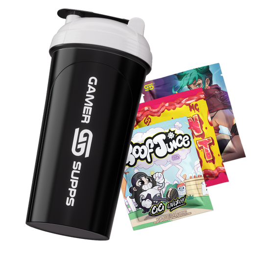 24oz All Over Print Shaker - Killer Whale - Gamer Supps