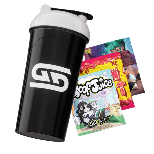 24oz All Over Print Shaker - Killer Whale - Gamer Supps