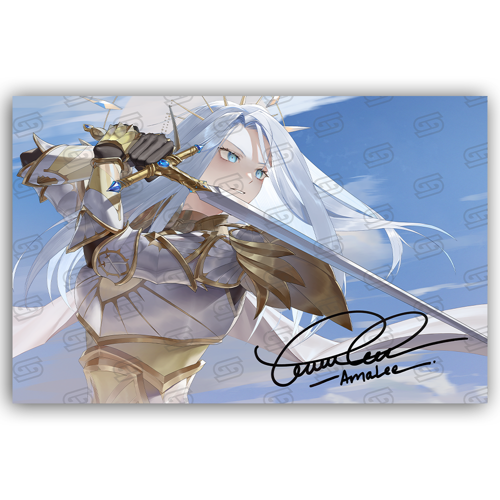 AmaLee: Signed Poster - Gamer Supps