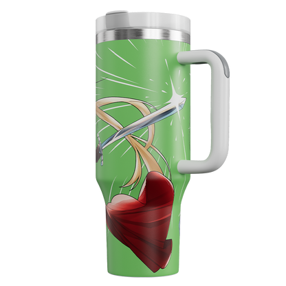 Metal Waifu Tumbler: Knight - Gamer Supps