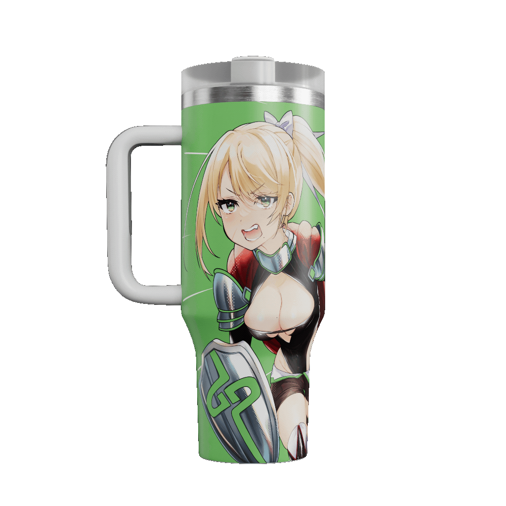 Metal Waifu Tumbler: Knight - Gamer Supps