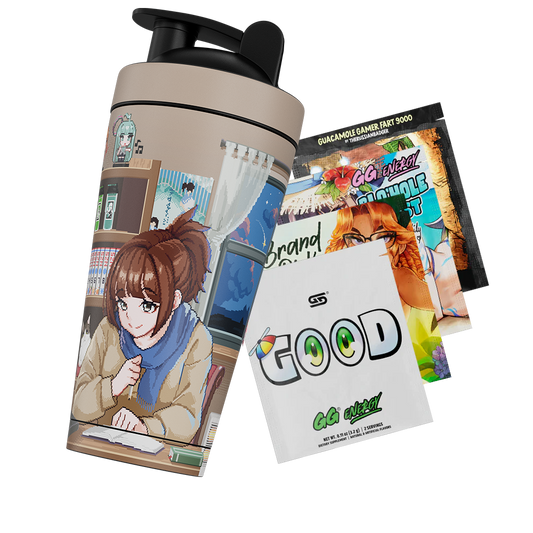 PIXEL CUPS: Lo-Fi Kohai Metal Shaker - Gamer Supps