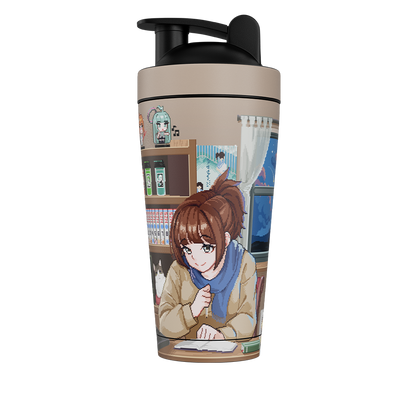 PIXEL CUPS: Lo-Fi Kohai Metal Shaker - Gamer Supps