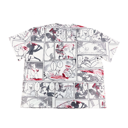 Manga Shirt : Pooh Vs. Steamboat Willy - Gamer Supps