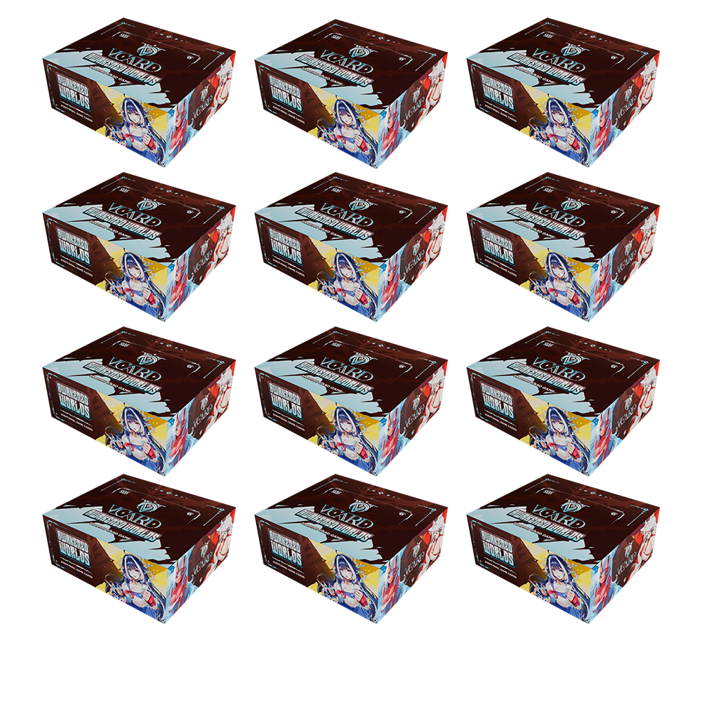VCard Set 2: Awakened Worlds First Edition Booster Box Master Case (12 Booster Boxes) - Gamer Supps