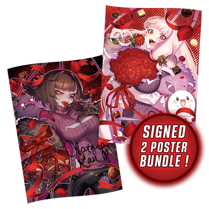 Matara Kan: Signed Valentine's Poster Bundle - Gamer Supps