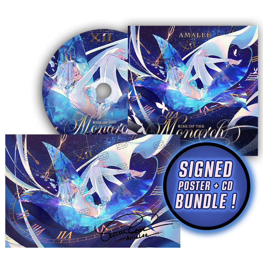 AmaLee: Signed CD + Poster Bundle - Gamer Supps