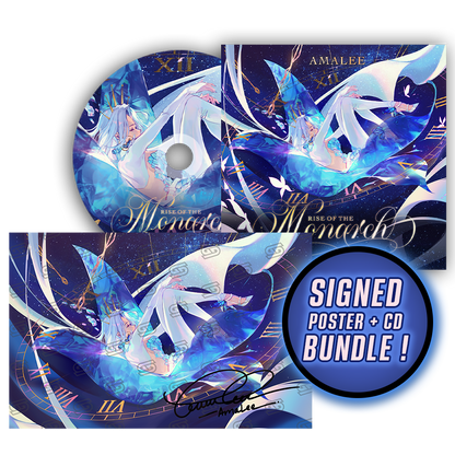 AmaLee: Signed CD + Poster Bundle - Gamer Supps
