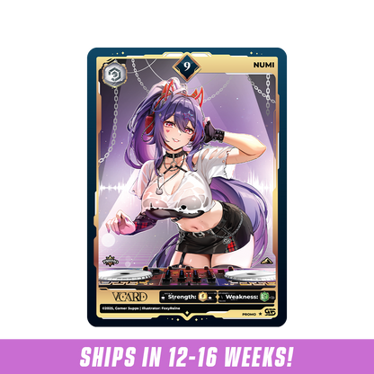 Creator Cups x Numi: VCard Promo Card (Info) - Gamer Supps