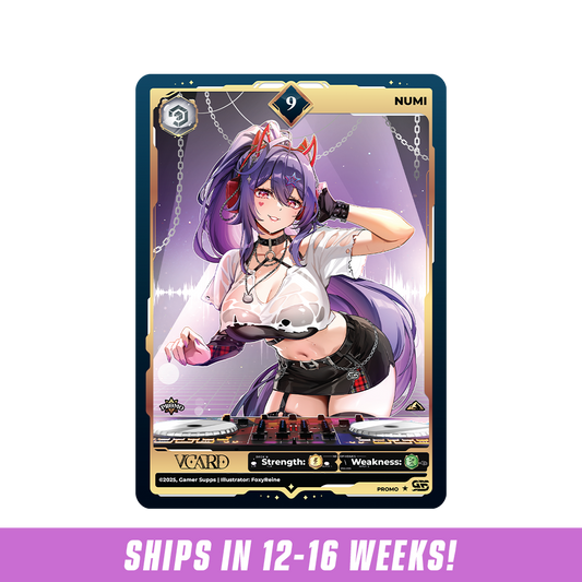 Creator Cups x Numi: VCard Promo Card (Info) - Gamer Supps