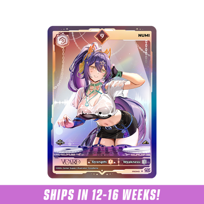 Creator Cups x Numi: VCard Promo Card (Info) - Gamer Supps