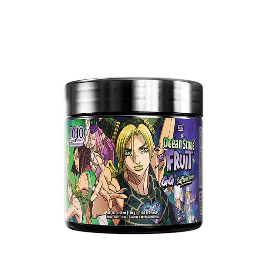 JoJo's Stone Ocean Fruit - Caffeine Free - 100 Servings 