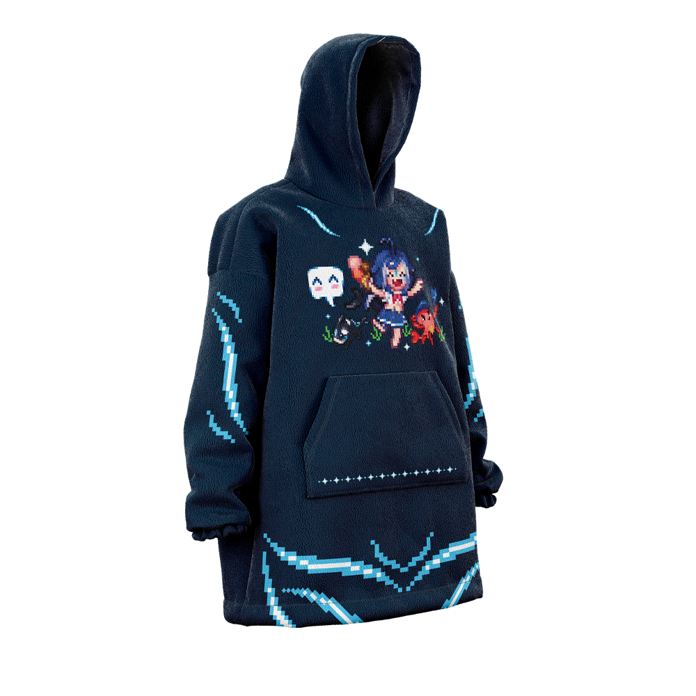 PIXEL CUPS x Shylily Hooded Blanket - Gamer Supps