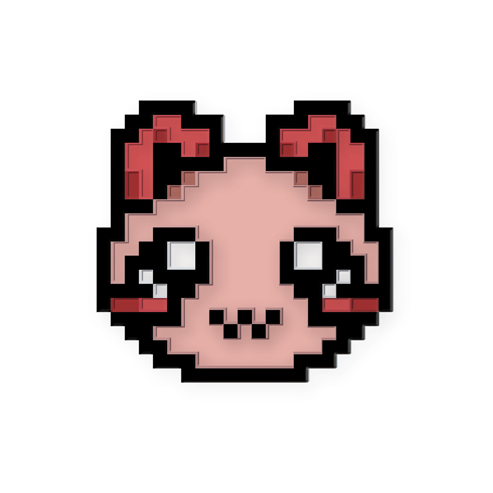 PIXEL CUPS x Shylily: Shrimpy Pixel Badge - Gamer Supps
