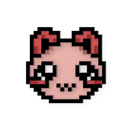 PIXEL CUPS x Shylily: Shrimpy Pixel Badge - Gamer Supps