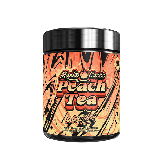 Mama Case's Peach Tea - 100 Servings - Gamer Supps