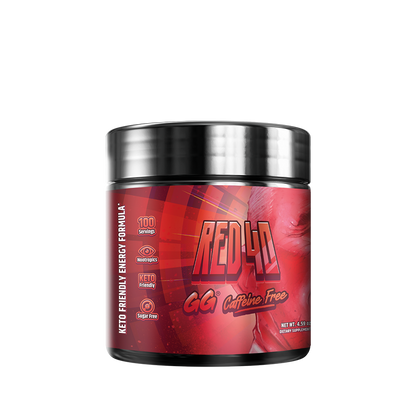 Red 40 Caffeine Free  - 100 Servings - Gamer Supps