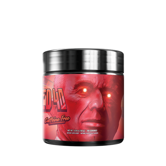 Red 40 Caffeine Free  - 100 Servings - Gamer Supps