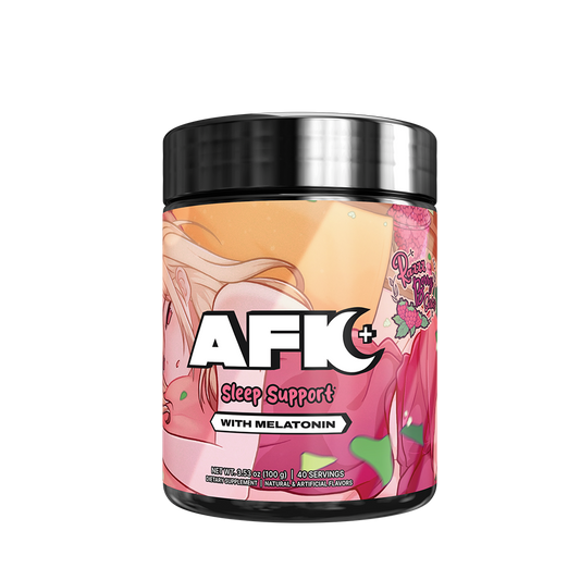 AFK+ (with Melatonin): Razzz Berry Sorbet - 40 Servings - Gamer Supps