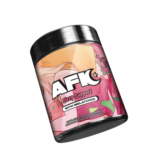 AFK+ (with Melatonin): Razzz Berry Sorbet - 40 Servings - Gamer Supps