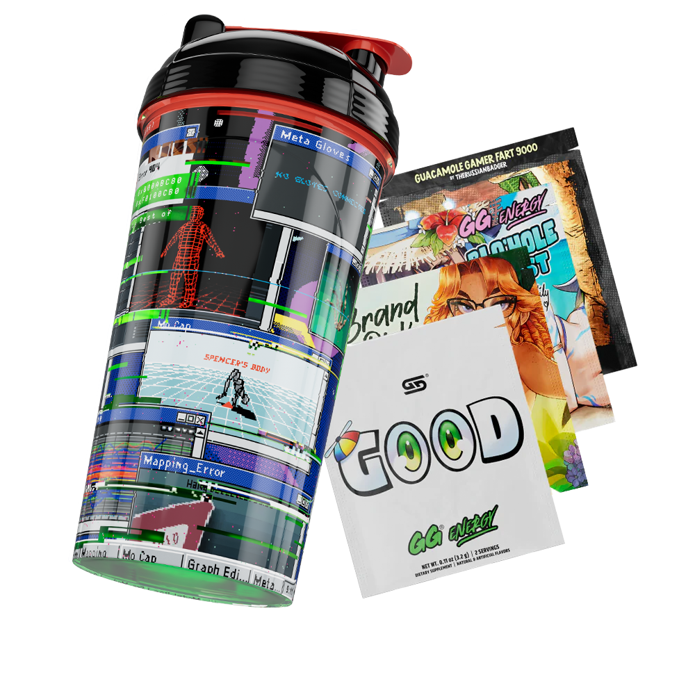 PIXEL CUPS x RussianBadger - Gamer Supps