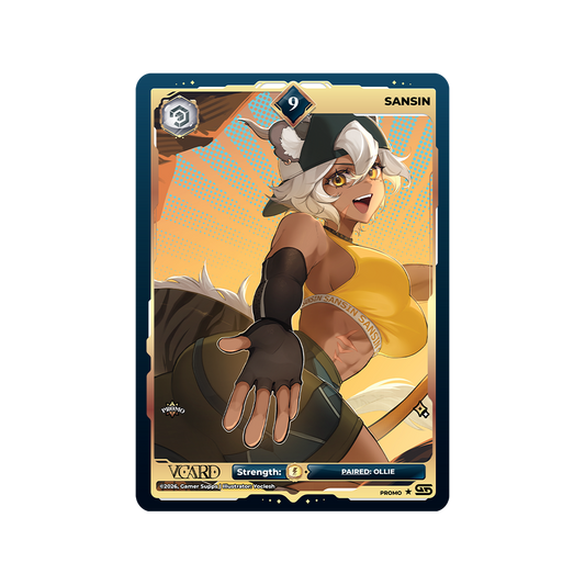 Sansin: VCard Promo Card (Info) - Gamer Supps