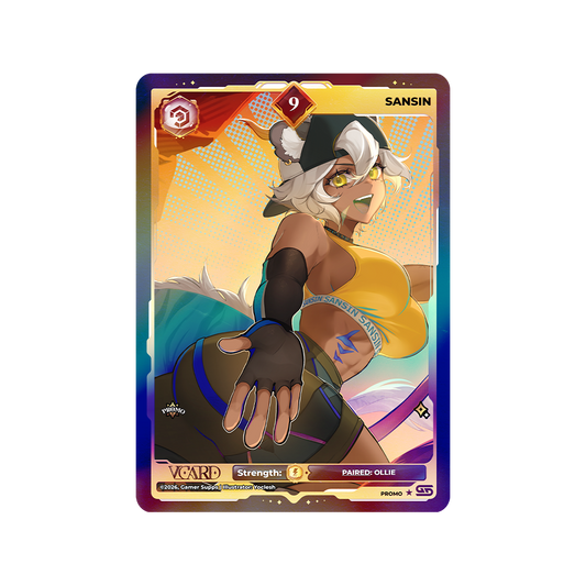 Sansin: VCard Promo Card (Info) - Gamer Supps