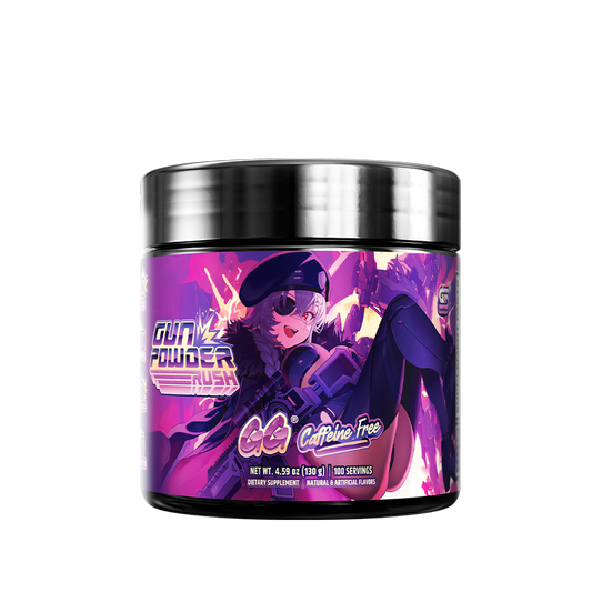 Gunpowder Rush by Saruei Caffeine Free - 100 Servings - Gamer Supps