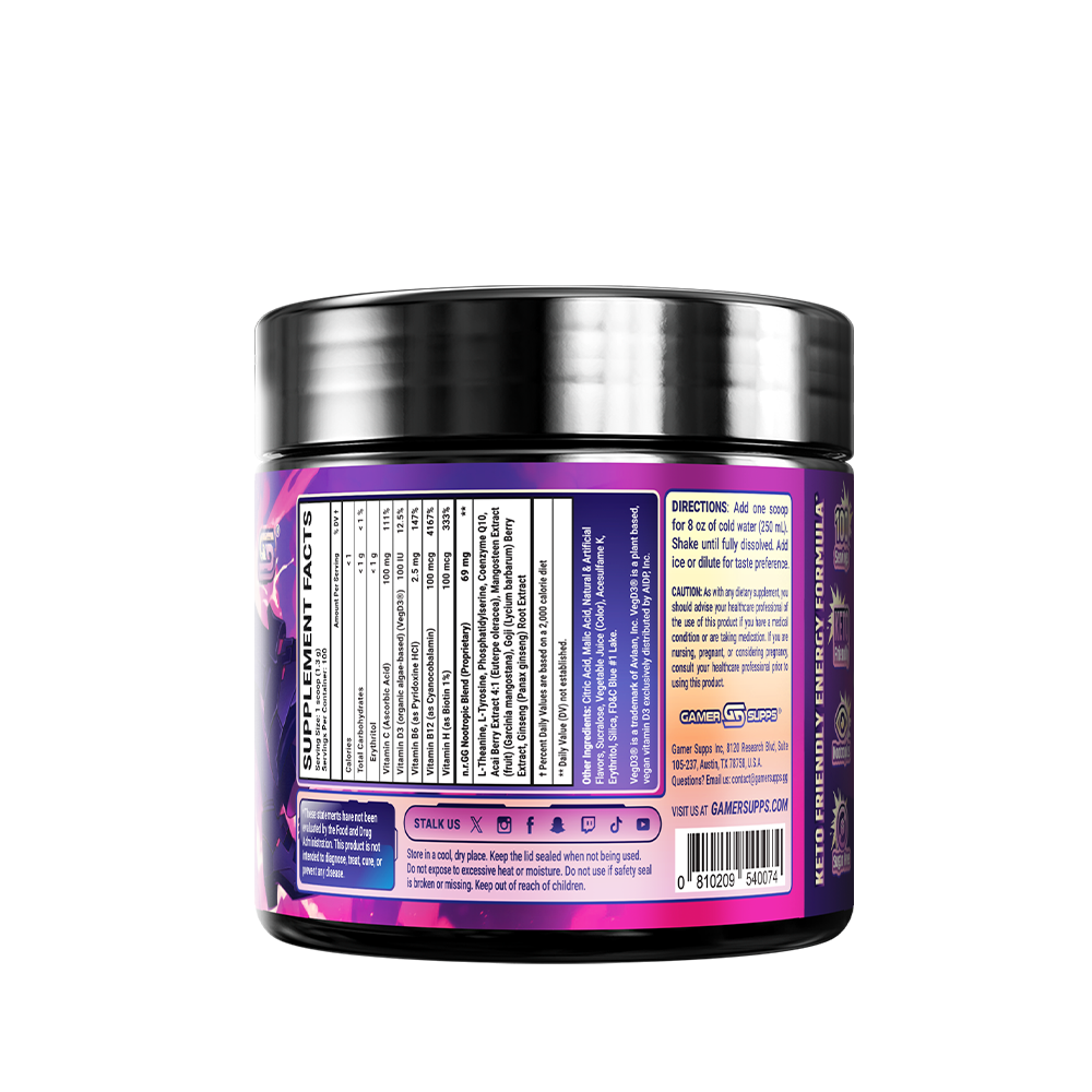 Gunpowder Rush by Saruei Caffeine Free - 100 Servings - Gamer Supps