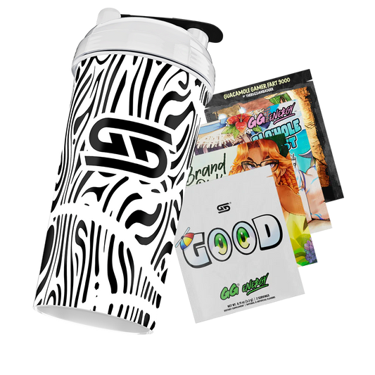 24oz All Over Print Shaker - Zebruh - Gamer Supps