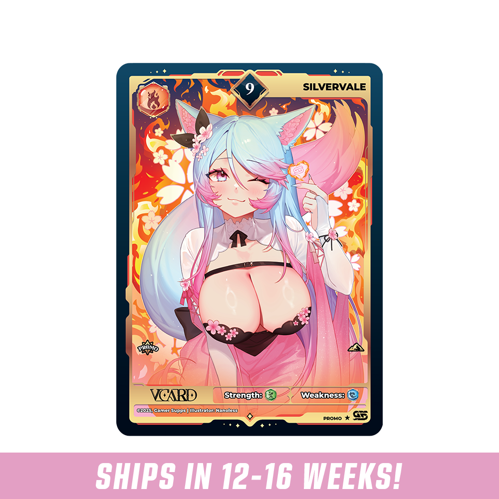 Creator Cups x Silvervale: VCard Promo Card (Info) - Gamer Supps
