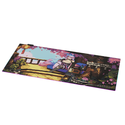 PIXEL CUPS x Silvervale RGB Mouse Pad - Gamer Supps