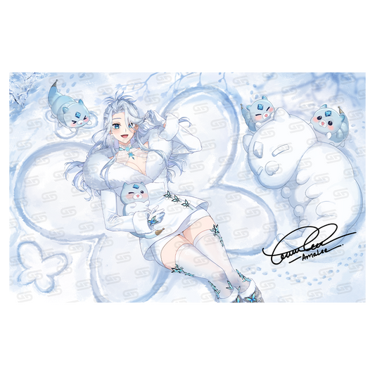 AmaLee & Scufflings: Snow Angels - Signed Poster - Gamer Supps
