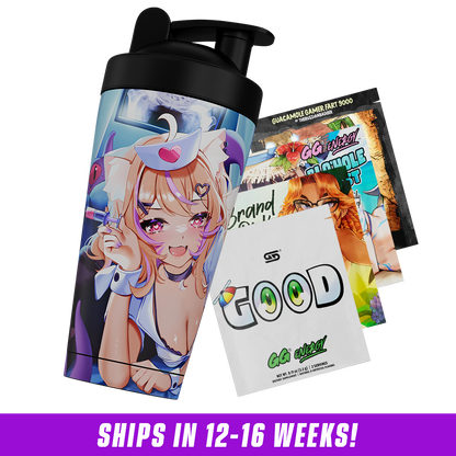 Creator Cups x SquChan: Valentine's Metal Shaker - Gamer Supps