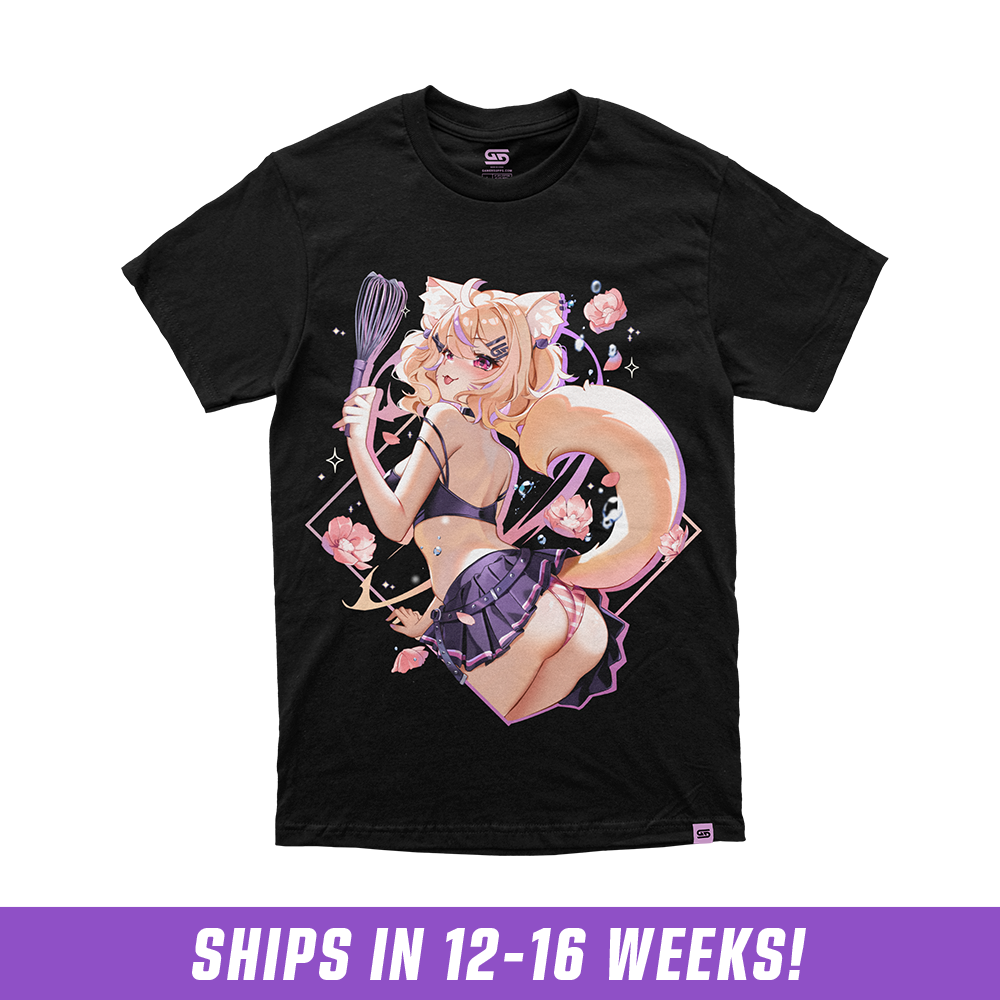 SquChan Shirt: Chef's Kiss Space Cat - Gamer Supps
