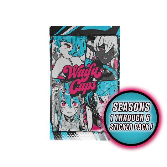 Collectible Waifu Sticker Pack: Seasons 1-6 - Gamer Supps