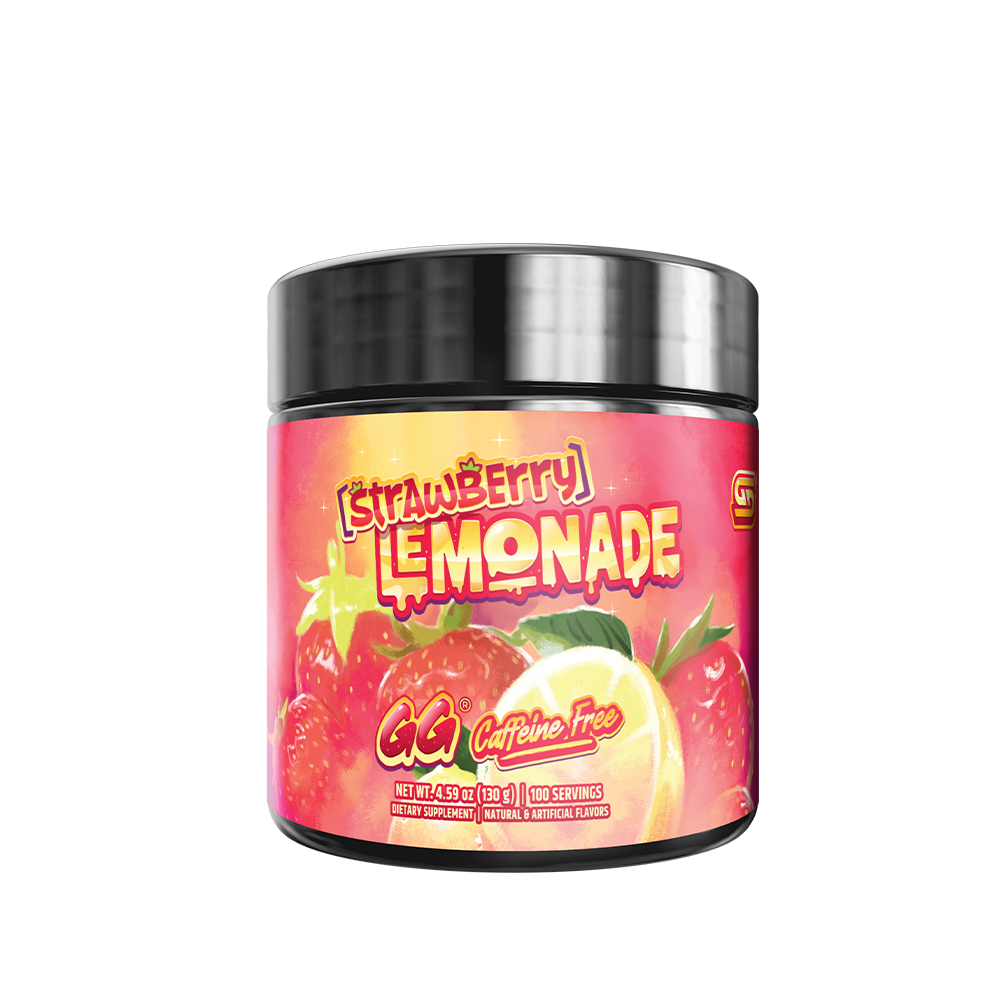 Strawberry Lemonade Caffeine Free - 100 Servings - Gamer Supps