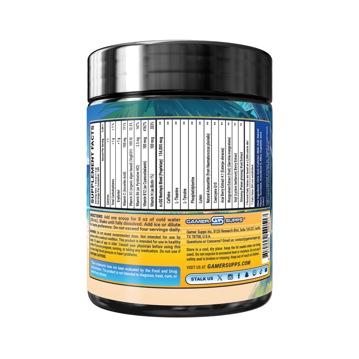 Brown Dust 2: Sunset Splash - 100 Servings - Gamer Supps