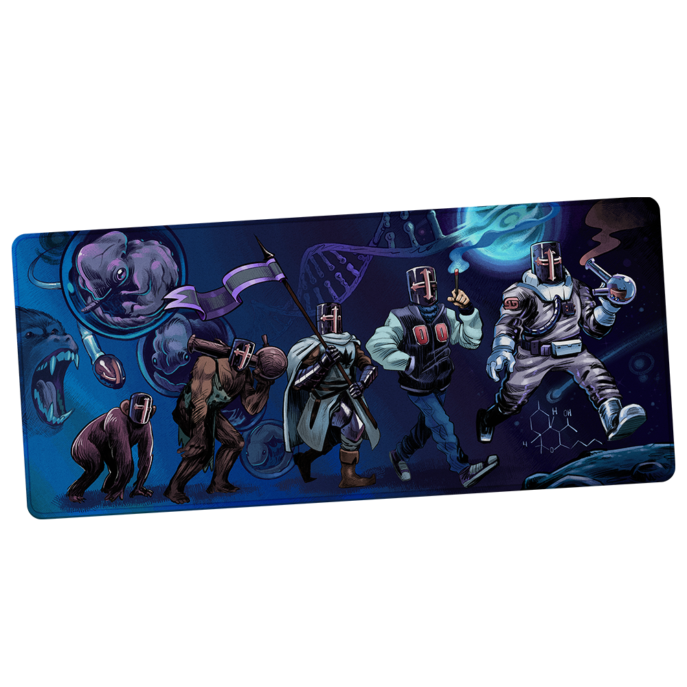 Evolution of Swag Mousepad - Gamer Supps