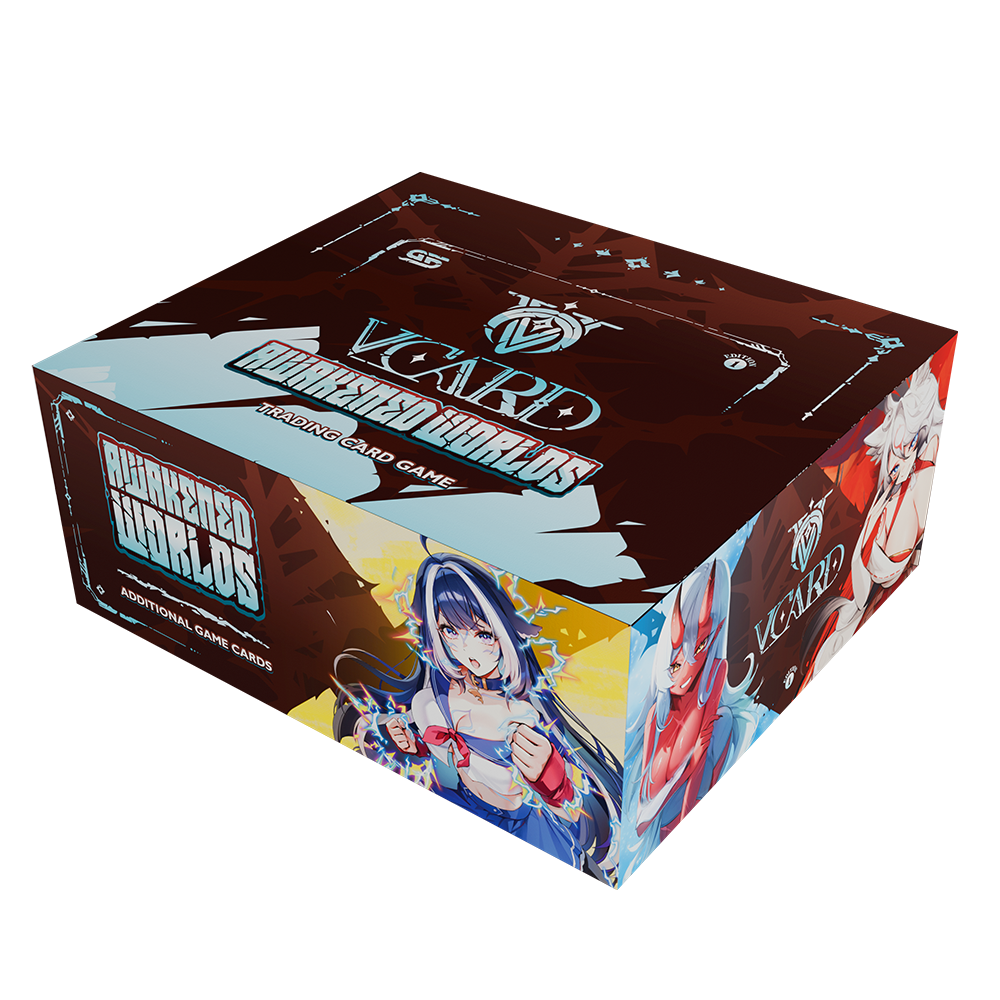 VCard Set 2: Awakened Worlds First Edition Booster Box - Gamer Supps