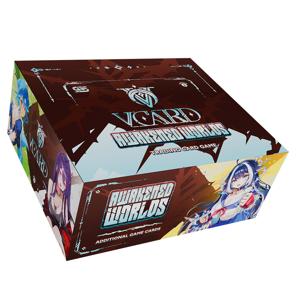 VCard Set 2: Awakened Worlds First Edition Booster Box - Gamer Supps