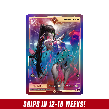 Creator Cups x Layna Lazar: VCard Promo Card (Info) - Gamer Supps
