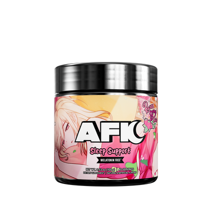Black container with pink and berry-themed label showing supplement facts and usage directions for 40 servings.