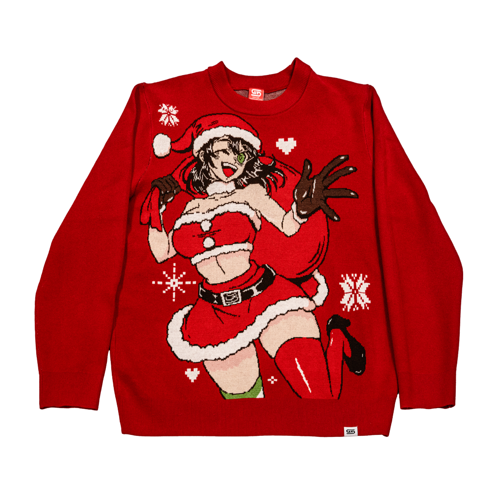 Waifu Sweater: UwU Ugly Christmas Sweater - Gamer Supps