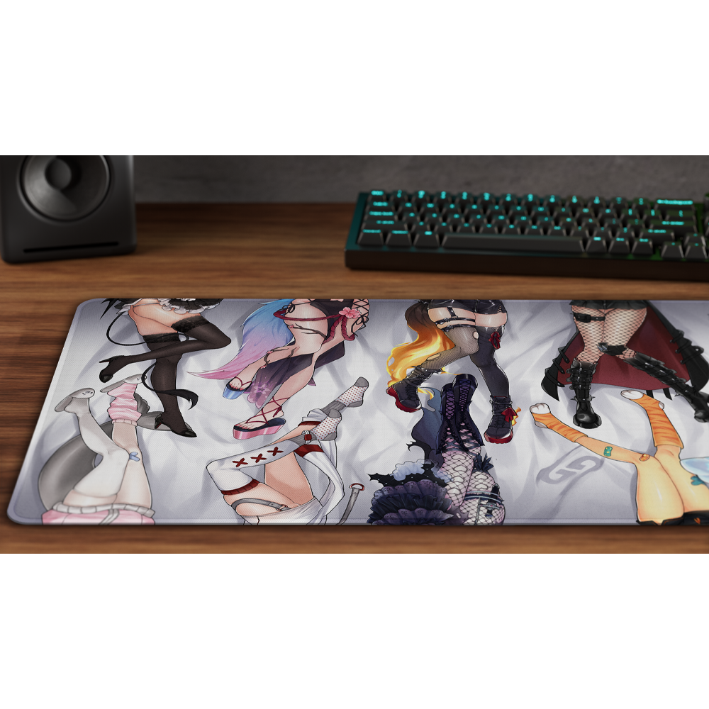 Anime Girl Thigh Vtuber Mouse Pad - Gamer Supps