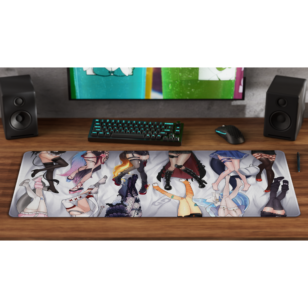 Anime Girl Thigh Vtuber Mouse Pad - Gamer Supps