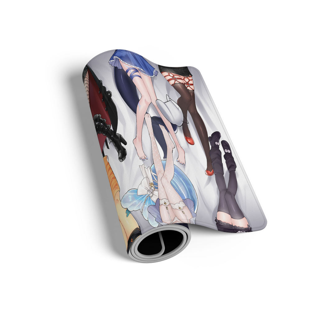 Anime Girl Thigh Vtuber Mouse Pad - Gamer Supps