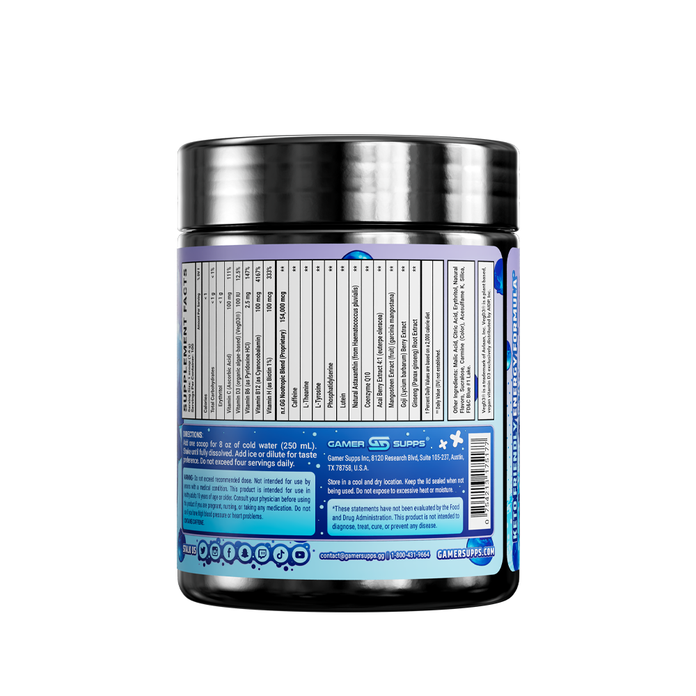 BaoBerry GG by Bao - 100 Servings - Gamer Supps